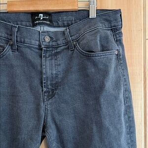 7FAM 7 for All Mankind Lux Performance Dark Slimmy Jeans